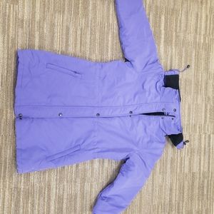 NEW Womens Purple Lined Coat